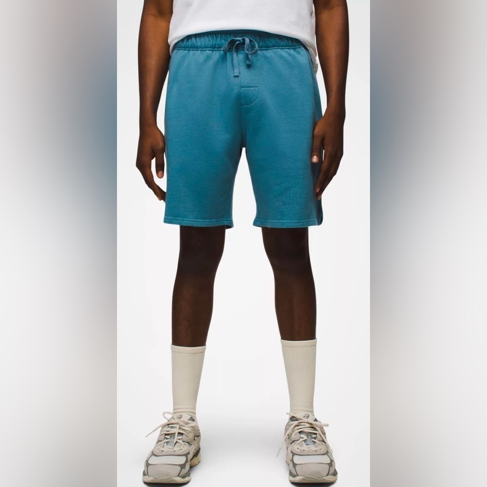 NWT Prana North County Short Sz M Hightide Blue Sweatshorts